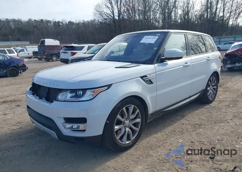 2017 Land Rover Range Rover Sport 3.0L V6 Supercharged Hse z USA, uszkodzony, nr VIN SALWR2FV6HA156024